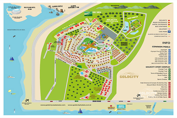 Goldcity Map