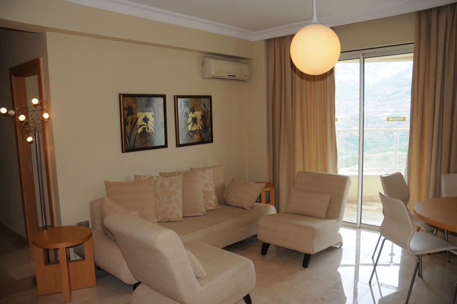 Goldcity Residence 3+1, 2 Bathroom, Alanya Castle, Sea and Taurus Mountains view-3